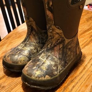 Bogs Camo Winter Boots Kids 10